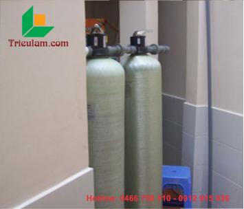 Cột khử canxi đá vôi làm mềm nước cứng