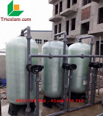 Lắp đặt hệ thống lọc nước giếng khoan cơ quan tại Hải Phòng