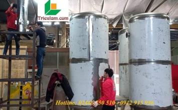 Lắp đặt hệ thống lọc nước giếng khoan xí nghiệp tại Hải Phòng