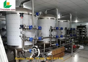 Lắp đặt hệ thống máy lọc nước tinh khiết RO công nghiệp công suất lớn bệnh viện tại Hải Phòng
