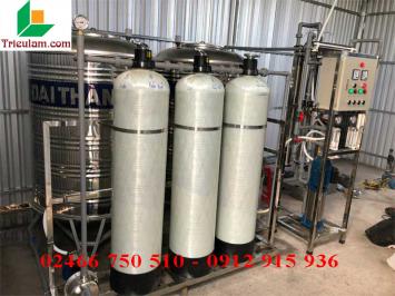 Lắp đặt hệ thống máy lọc nước tinh khiết RO công nghiệp công suất lớn gia đình tại Hải Phòng