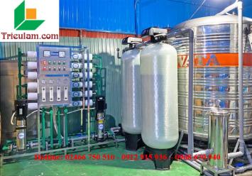 Lắp đặt hệ thống máy lọc nước tinh khiết RO công nghiệp công suất lớn khách sạn tại Hải Phòng